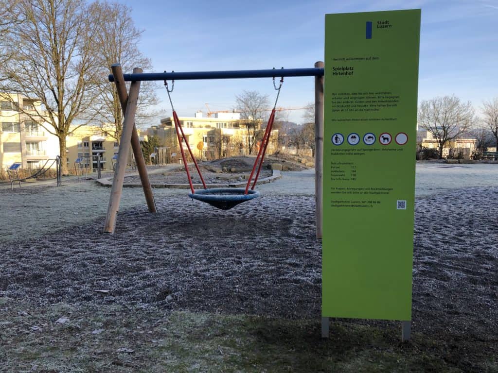 Playground Image Using Ground Screws